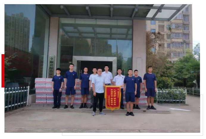 龍勝管走進(jìn)消防大隊(duì)慰問我們“最可愛的人”，共續(xù)軍民魚水情